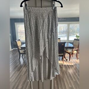 CALIA by Carrie Underwood Black and White Polka Dot Skirt